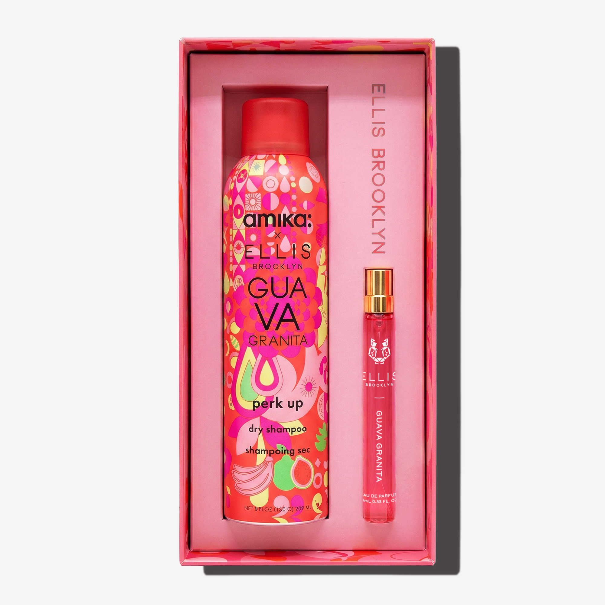 Amika x Ellis Brooklyn GUAVA GRANITA Perk Up Dry Shampoo & Fragrance S