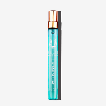 Miami Nectar 10ml Eau De Parfum Travel Spray on white background.