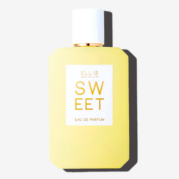 Sweet 100ml Eau De Parfum on white background.