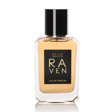 Raven 50ml Eau De Parfum on white background.