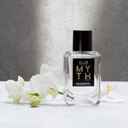 MYTH with jasmine petals