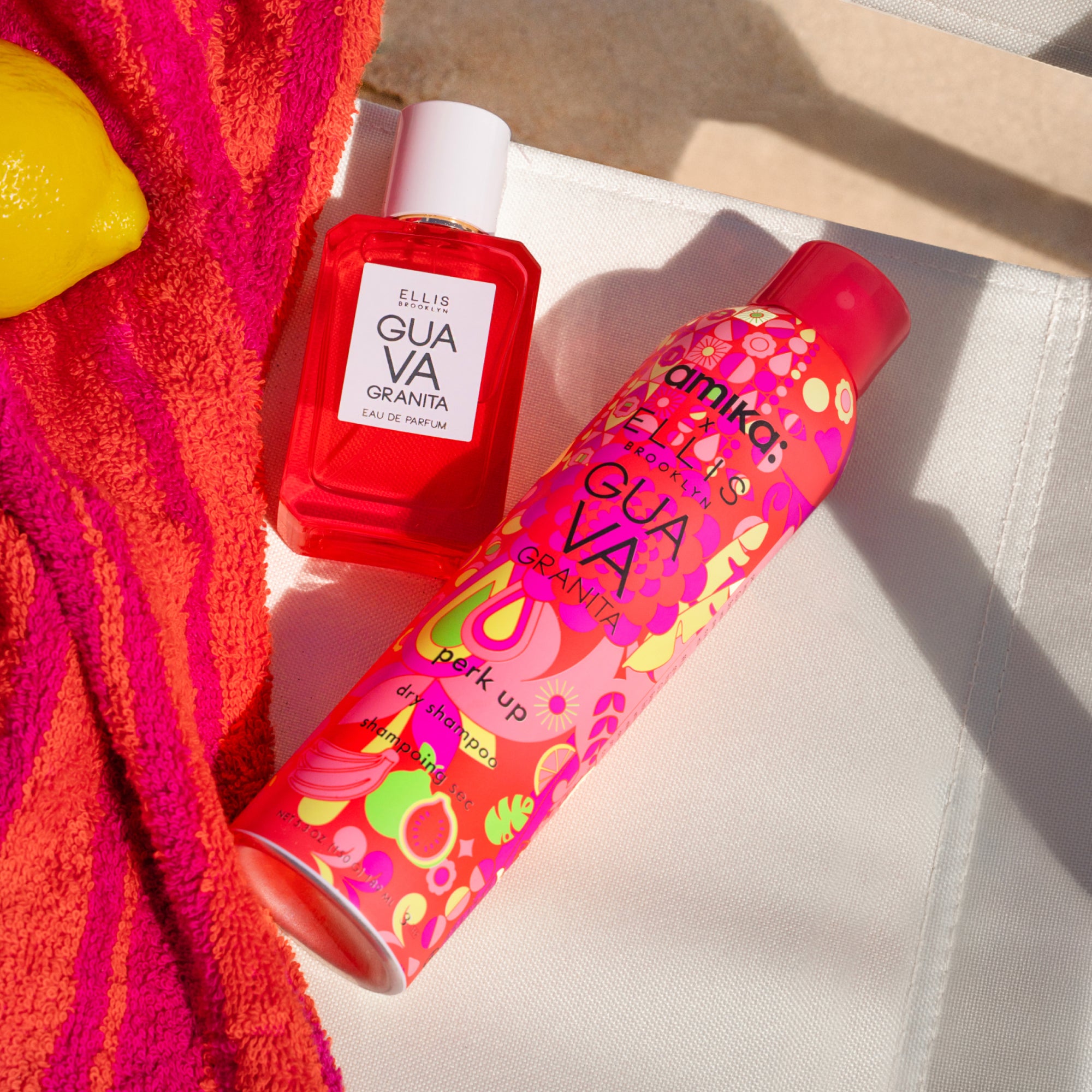 Amway プレミアム　ペアウォッチ GUAVA GRANITA Perk Up Dry Shampoo & Fragrance Duo – Ellis Brooklyn