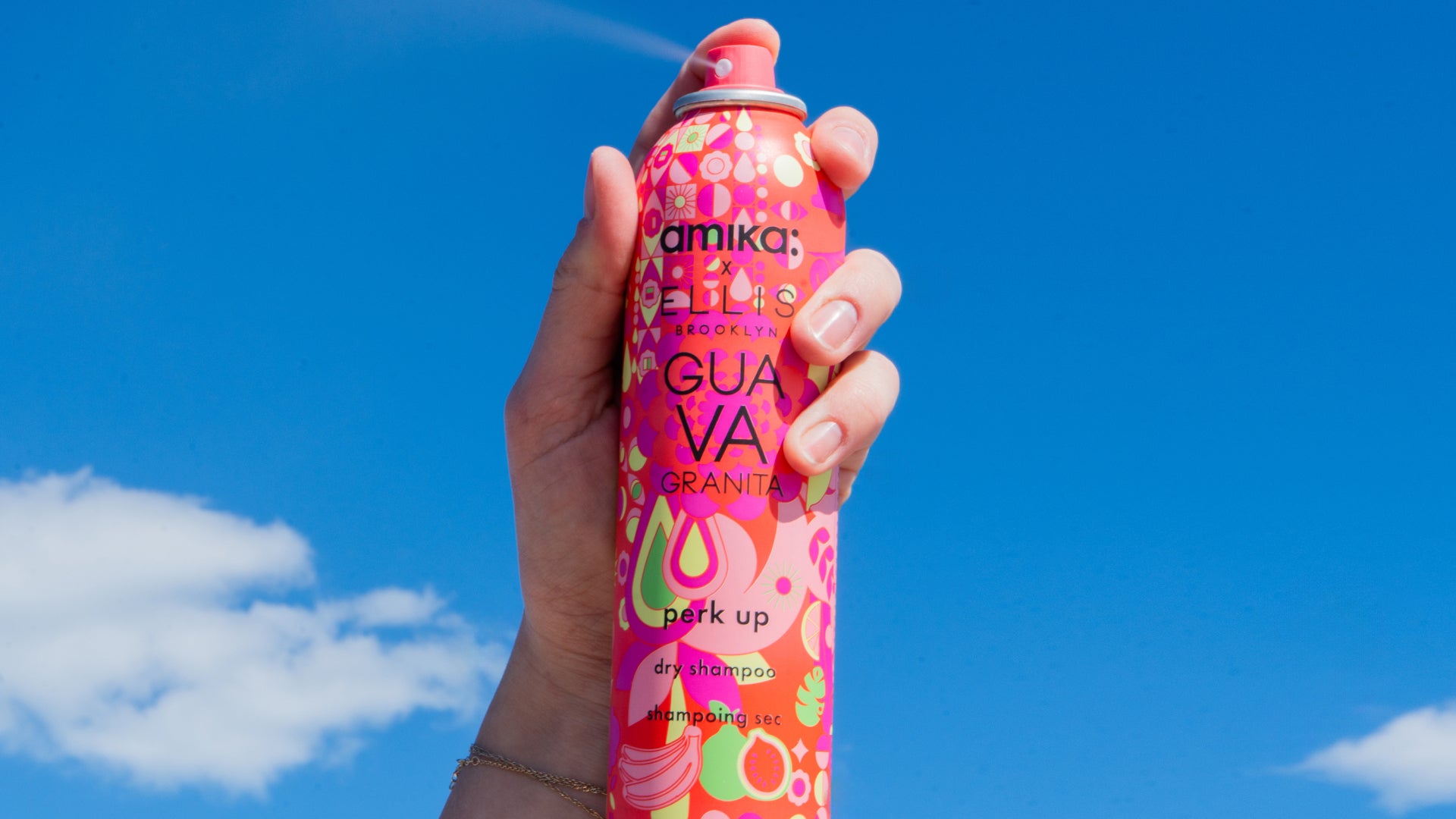 Amika x Ellis Brooklyn GUAVA GRANITA Perk Up Dry Shampoo
