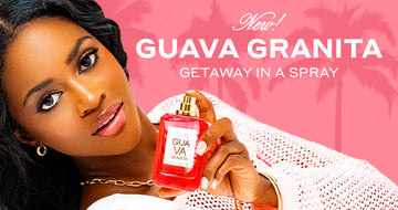 CHARITY LAWSON SPRAYING GUAVA GRANITA - GETAWAY IN A SPRAY
