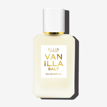 Vanille Sel 50 ml Eau de Parfum sur fond blanc.