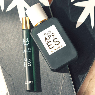 IMAGE 5: APERS EAU DE PARFUM FRAGRANCE DUO ON SNOW SKIS