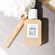 IMAGE 7: VANILLA MILK 50ml & travel spray NEAR FLOWERS