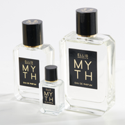 IMAGE 5: MYTH 50ML BOTTLE, MYTH MINI BOTTLE, AND MYTH 100ML BOTTLE