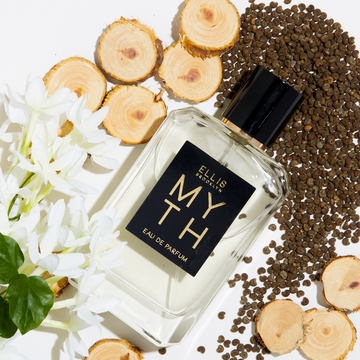 IMAGE 2: MYTH 100ml BOTTLE WITH ingredients 