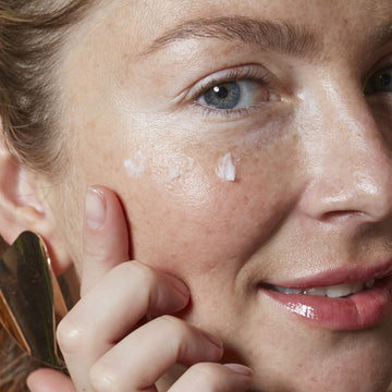 IMAGE 5: Satisfying Skin Caring Moisturizer on model cheek